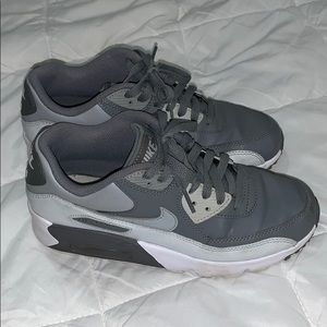 Grey Nike air shoes